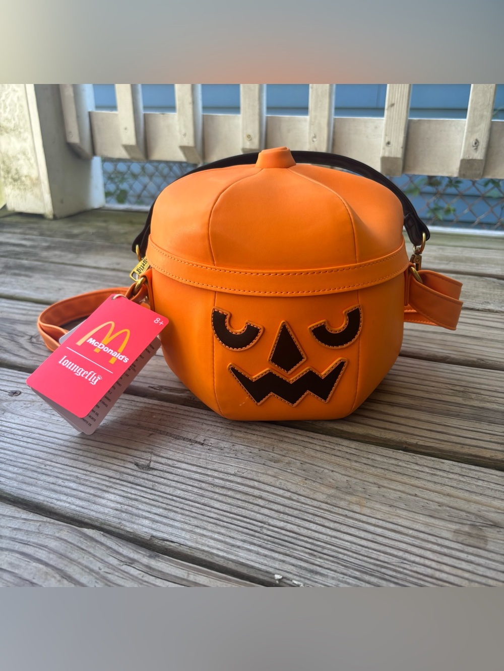 Loungefly McDonald’s Halloween Happy Meal McPunk’n Crossbody Bag - NWT